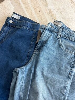 Two Topshop jeans